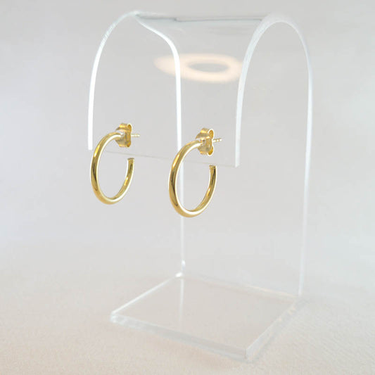 Elegant Gold Hoop Earrings For Women