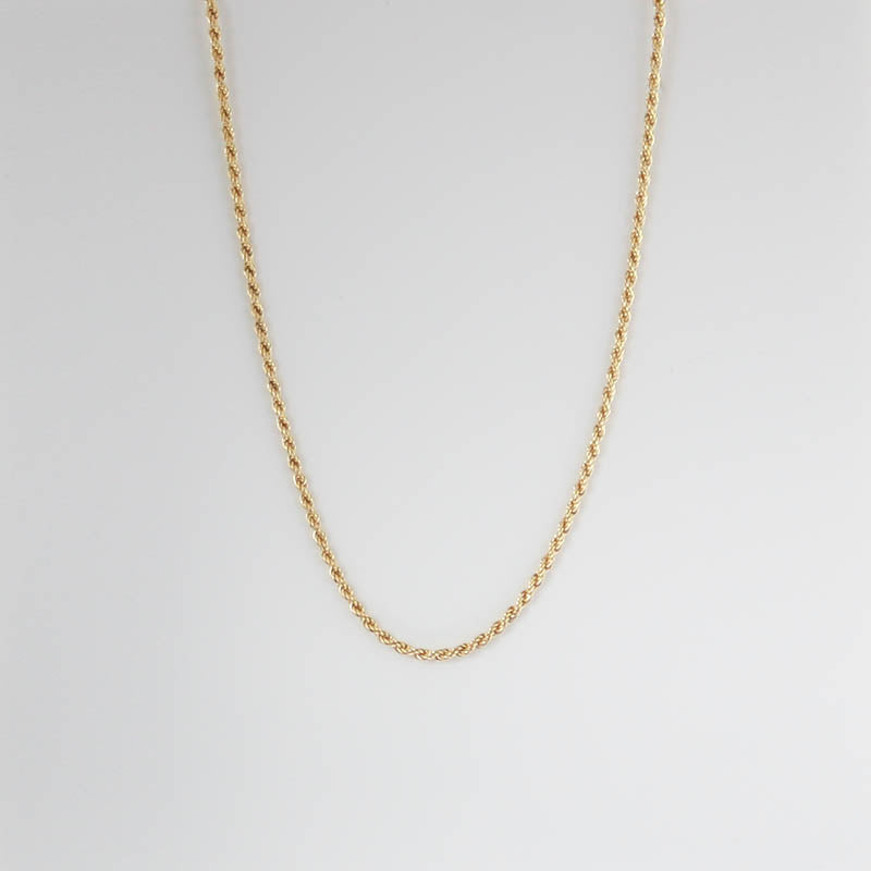 9ct Yellow Gold Rope Chain