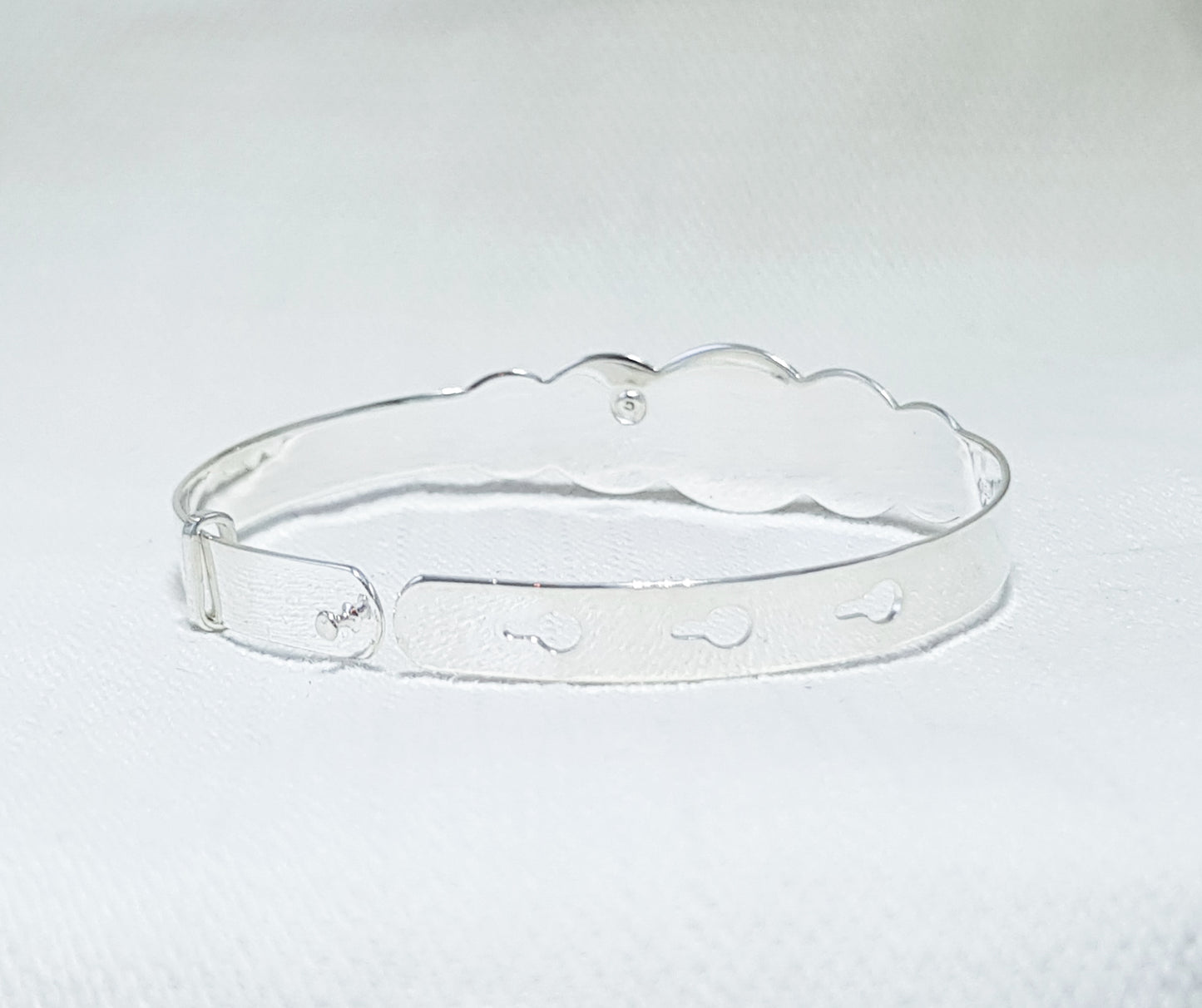 Traditional Baby Bangle with Cubic Stone
