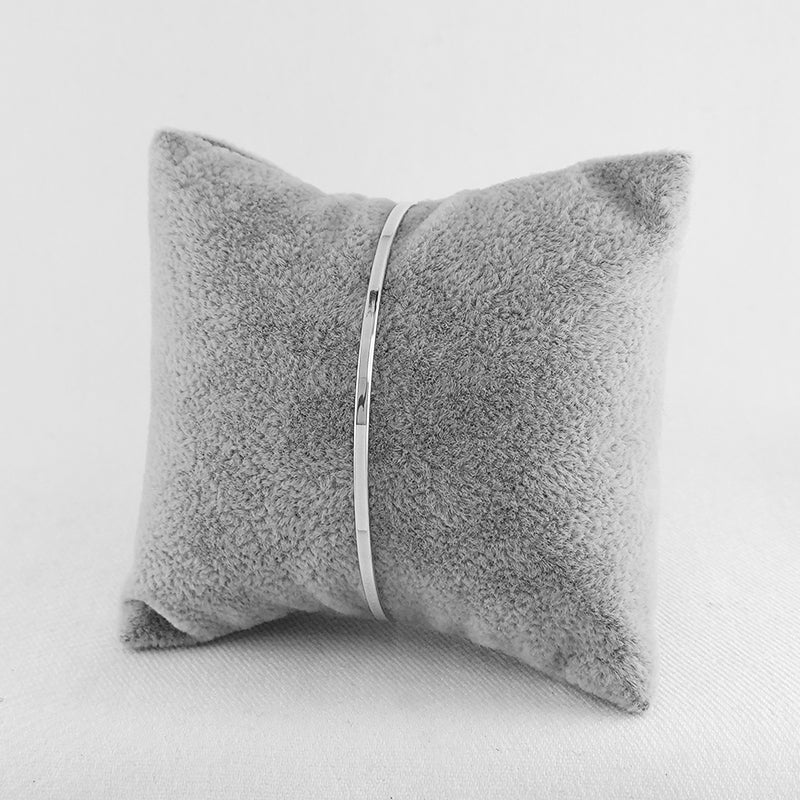 Sterling Silver Infinity Bangle