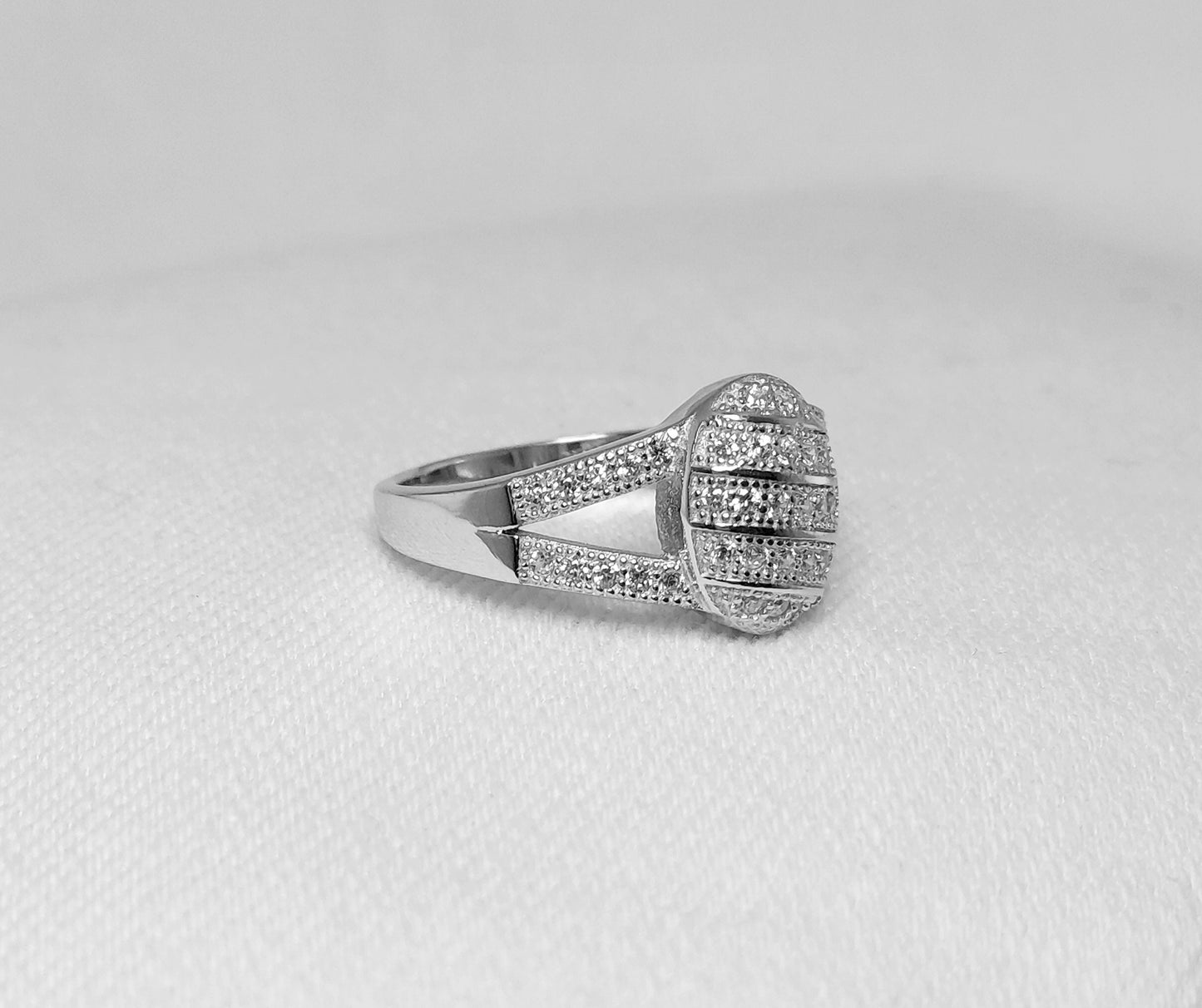 Cubic Ring - Sterling Silver