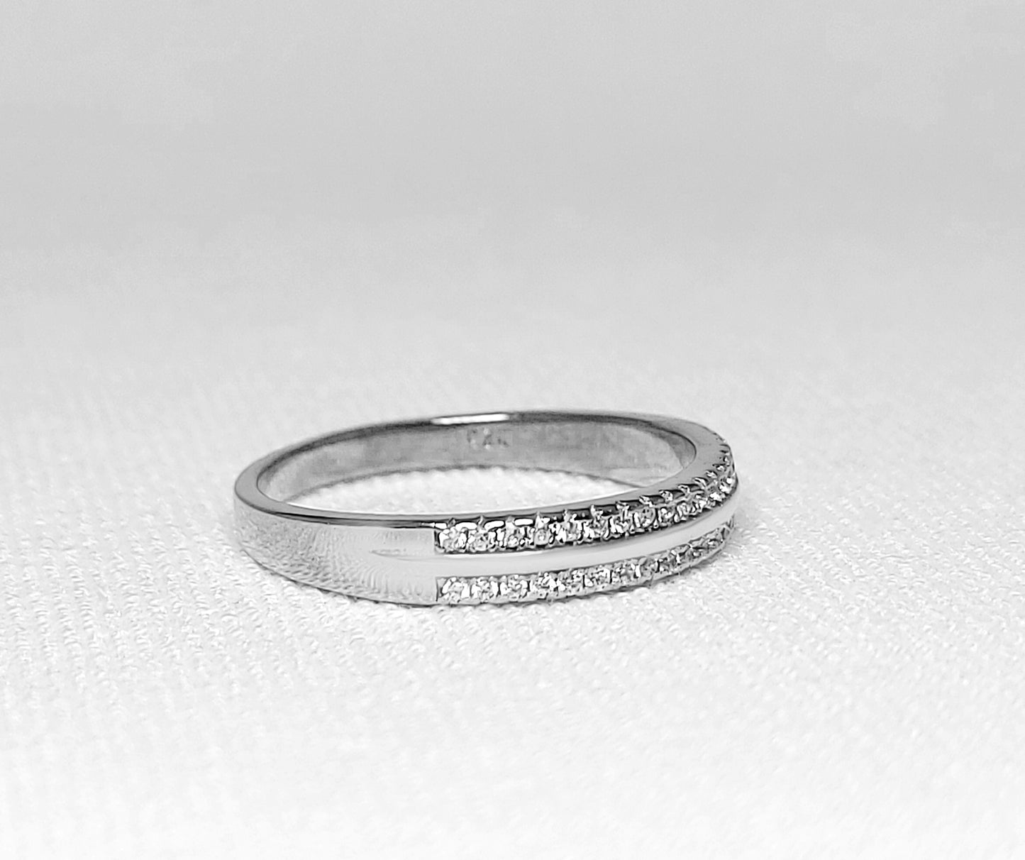 Sterling Silver Cubic Zirconia Ring