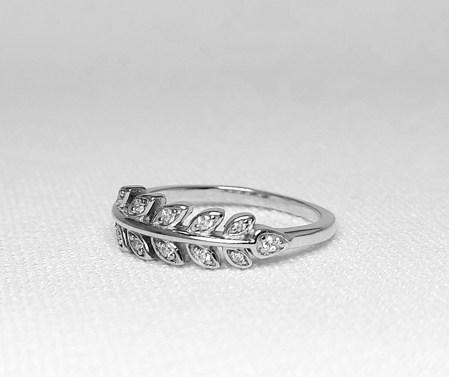 Sterling Silver Cubic Zirconia Ring