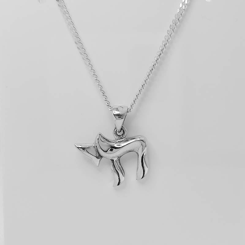 Sterling Silver Chai Pendant For Men