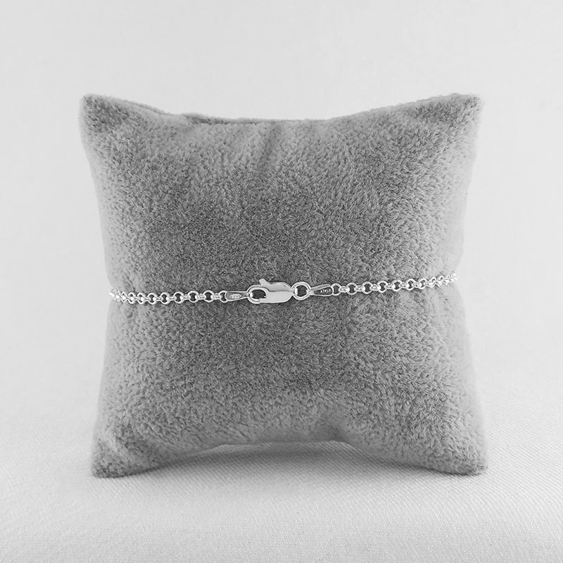 Sterling Silver Thin Belcher Bracelet