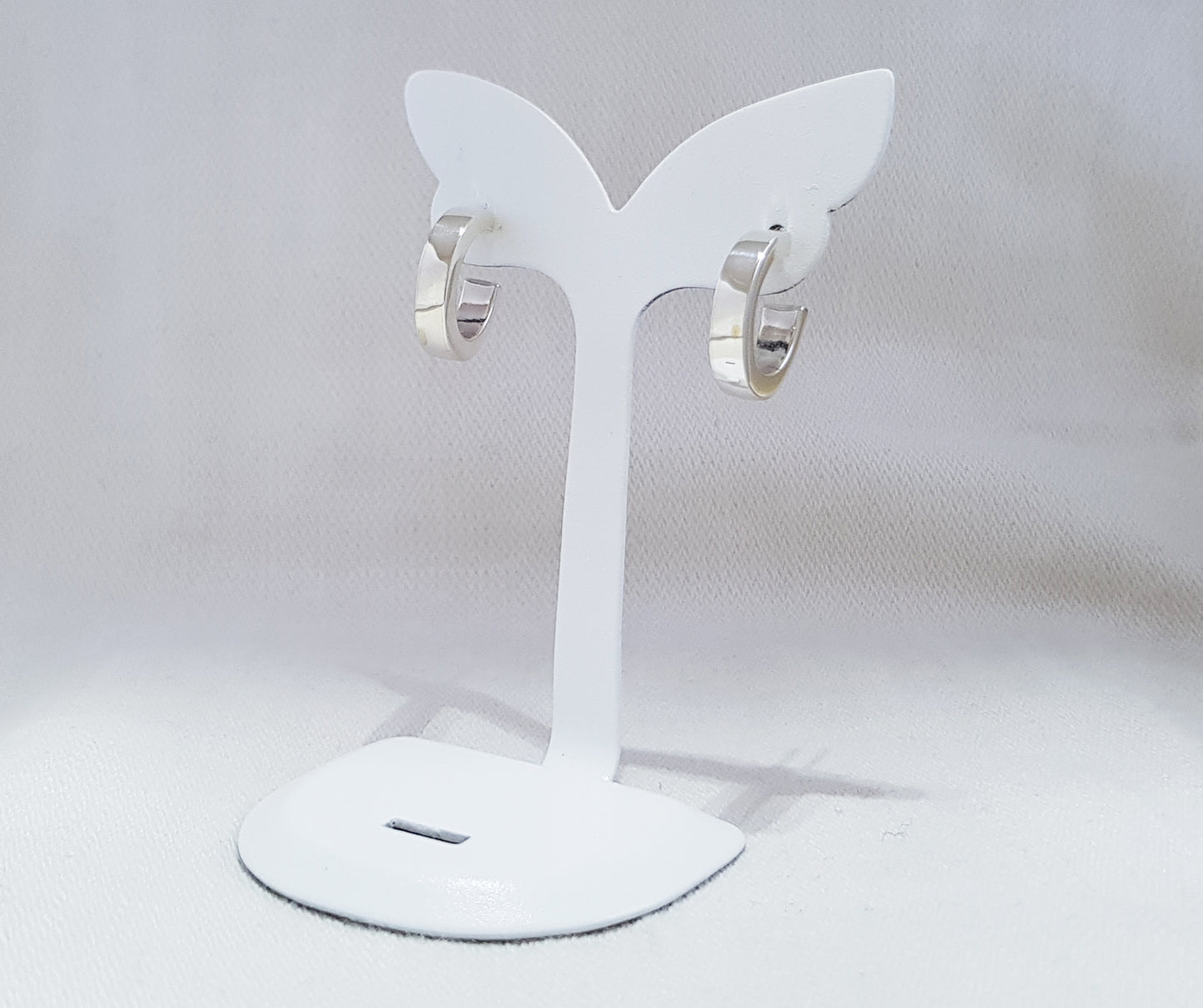 Sterling silver hoops small size