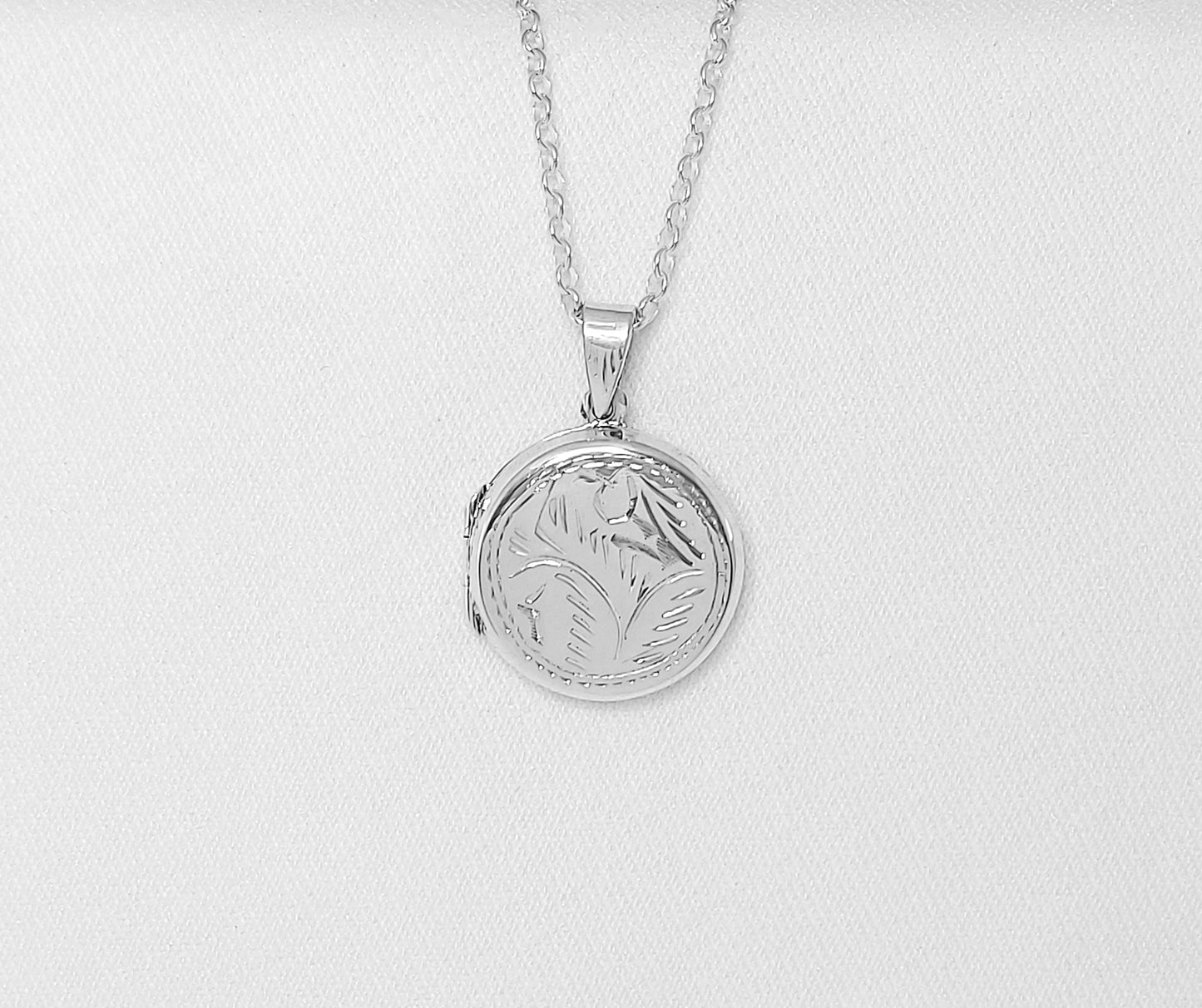Sterling Silver Round locket