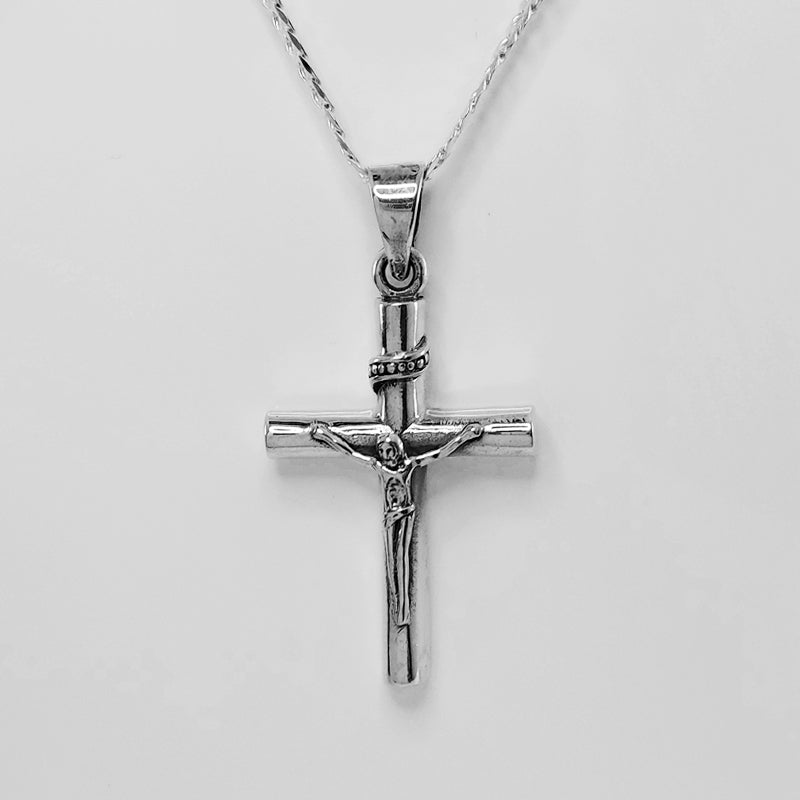 Sterling Silver Crucifix Pendant