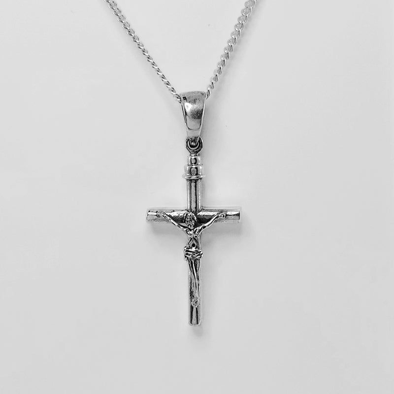 Sterling Silver Crucifix Pendant