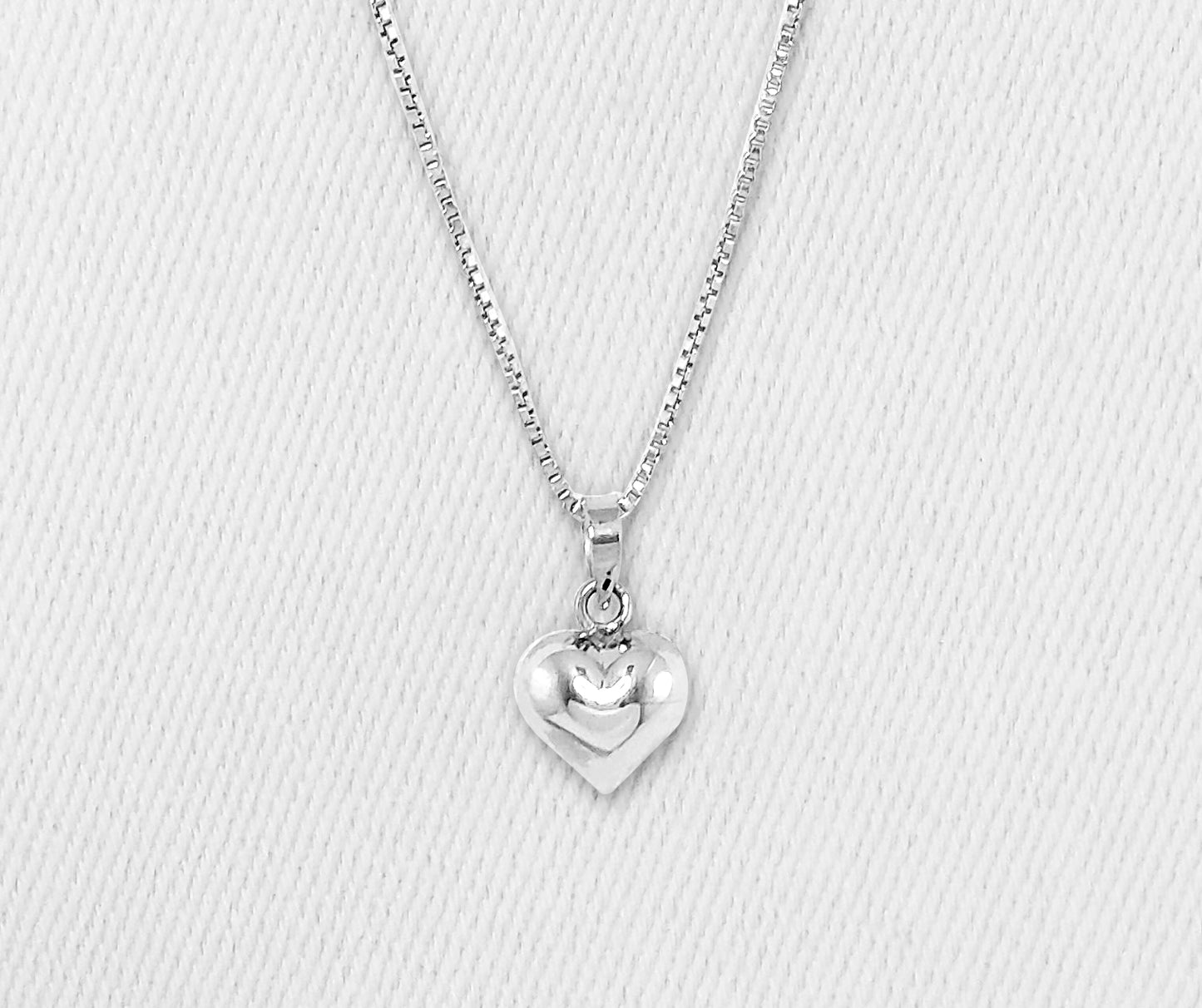 Bubble Heart Pendant - Small