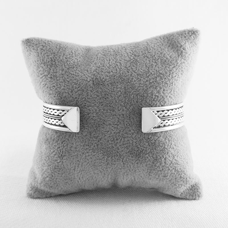 Sterling Silver Cuff Bangle for Men