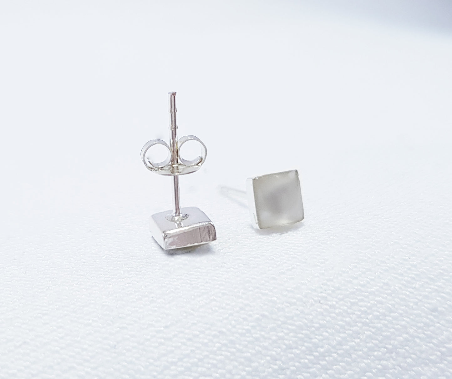 Sterling Silver Mother of Pearl studs