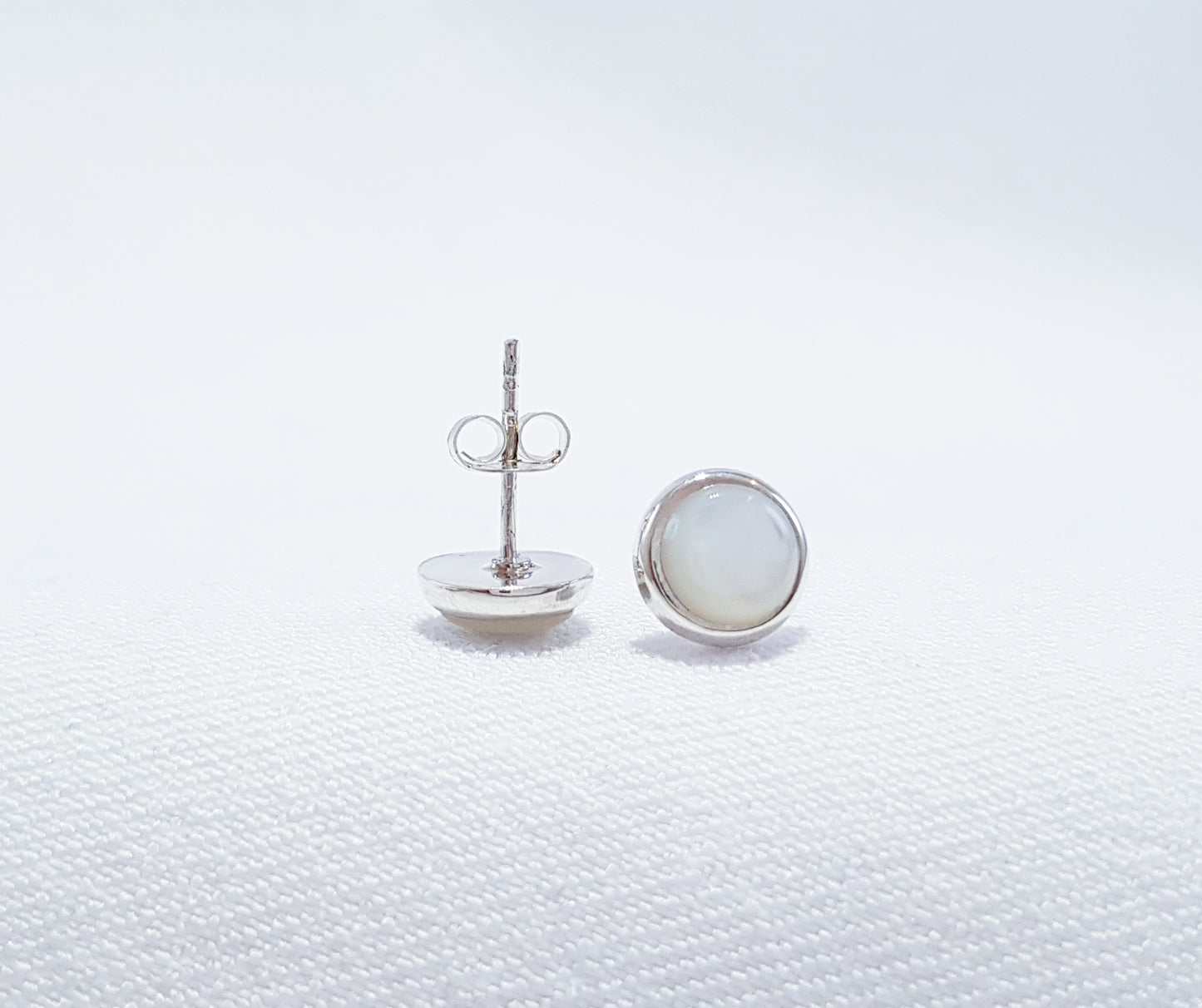 Large Mother of Pearl Studs