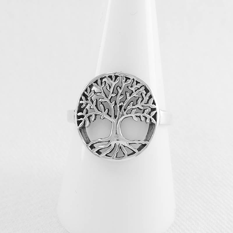 Tree Of Life Ring Silver Rings For Women