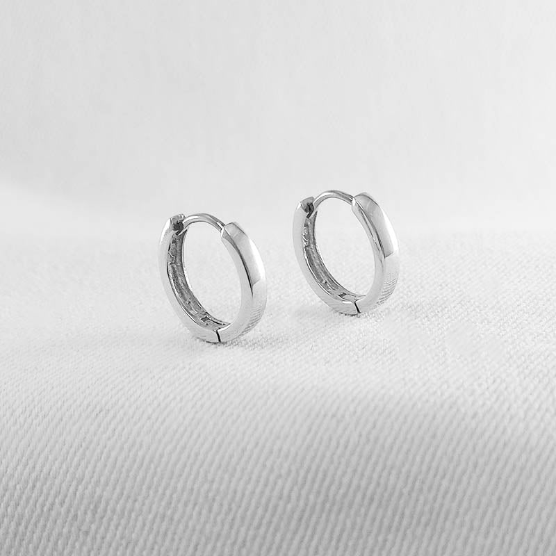 Sterling Silver Huggie Earrings