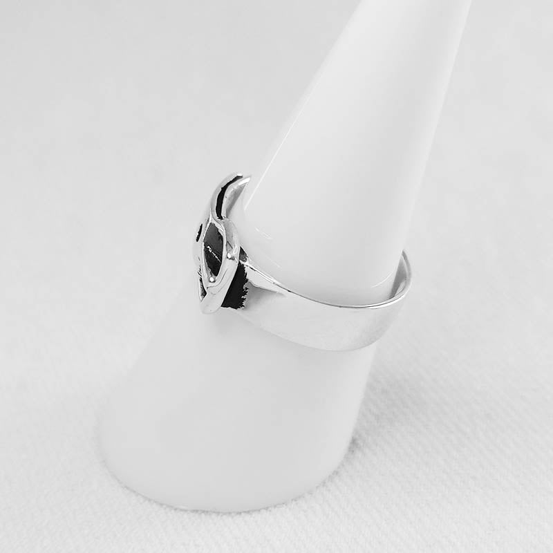 Sterling Silver Buckle Ring