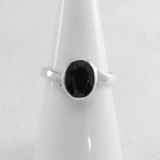Sterling silver Spinel ring