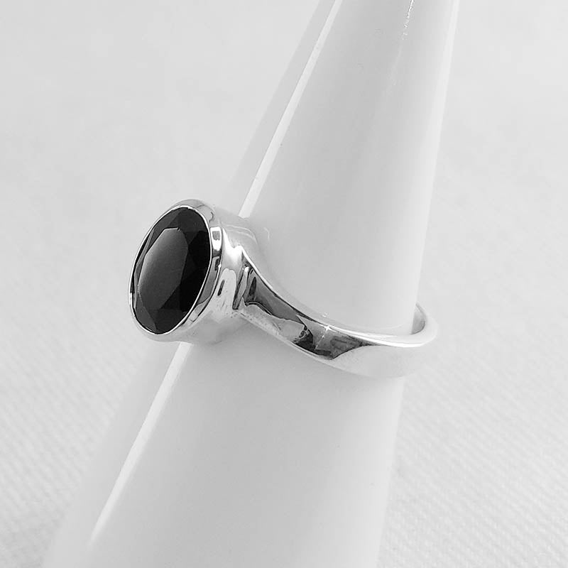 Sterling silver Spinel ring