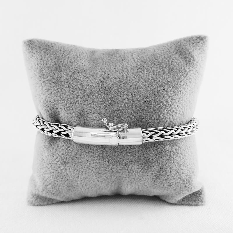 Sterling Silver Men's Bracelet - Balinese Design