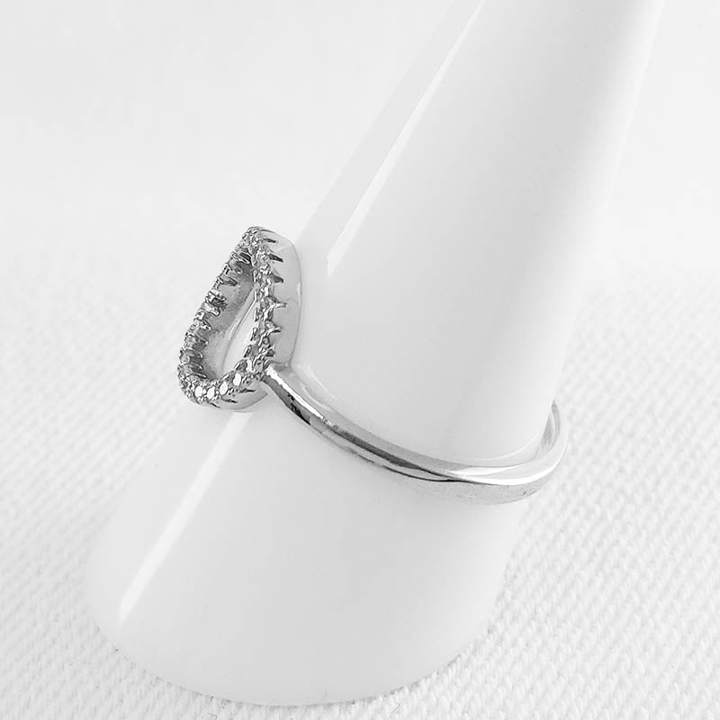 Silver Circle of Life Ring for Women