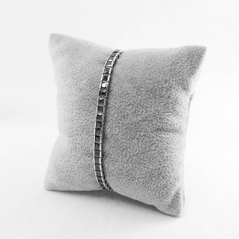 Black Cubic Zirconia Tennis Bracelet