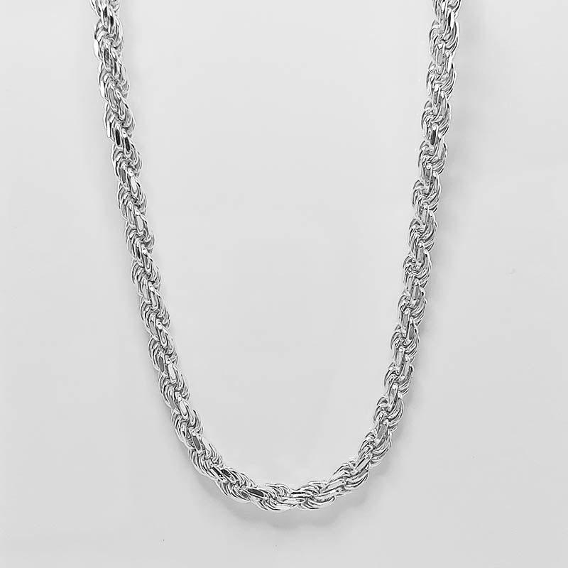 Sterling Silver Rope Chain