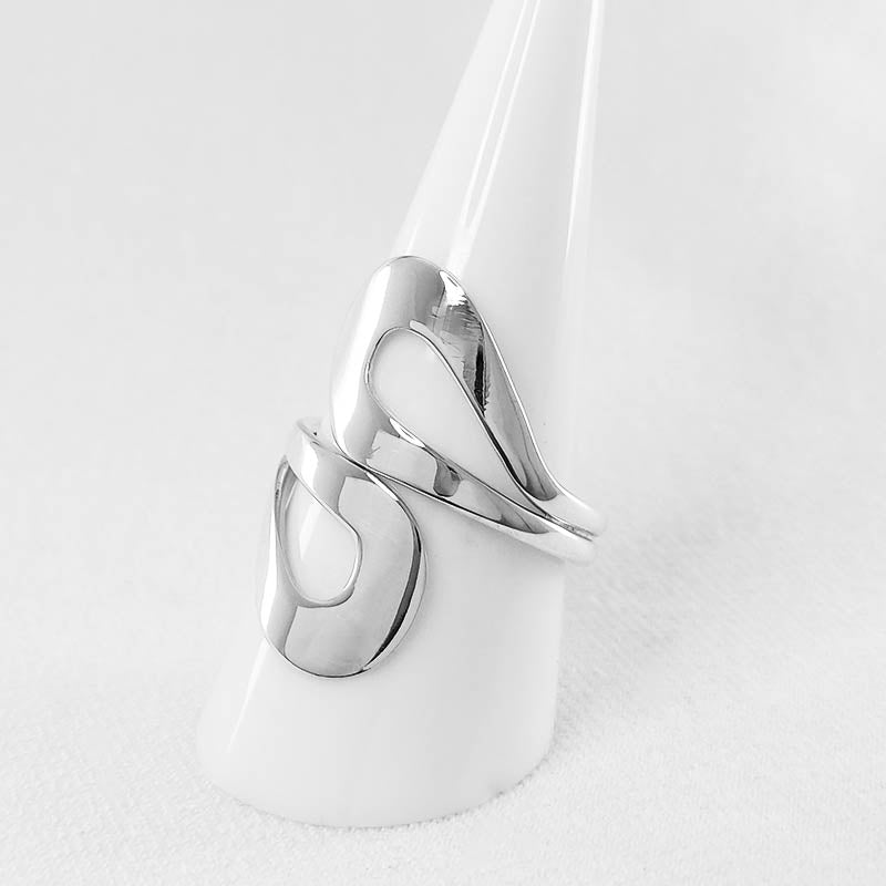 Chunky Silver Ring For Women