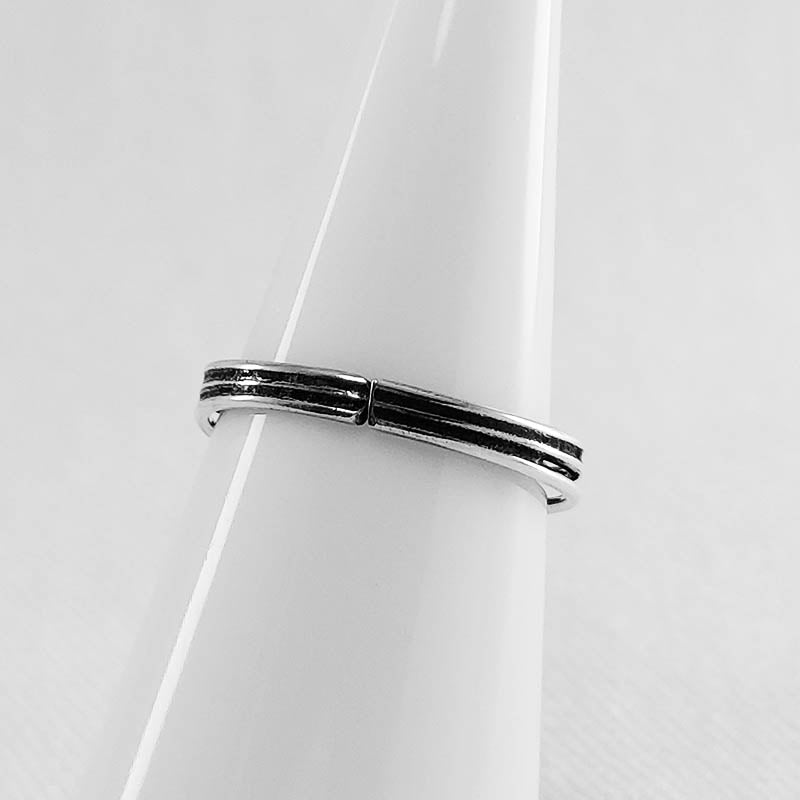 Sterling Silver Toe Ring - Bead Design