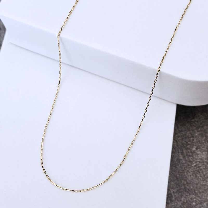 9ct Gold Elongated Anchor Chain