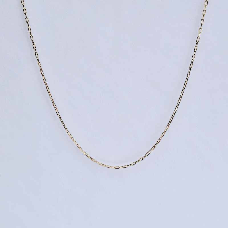 9ct Gold Elongated Anchor Chain