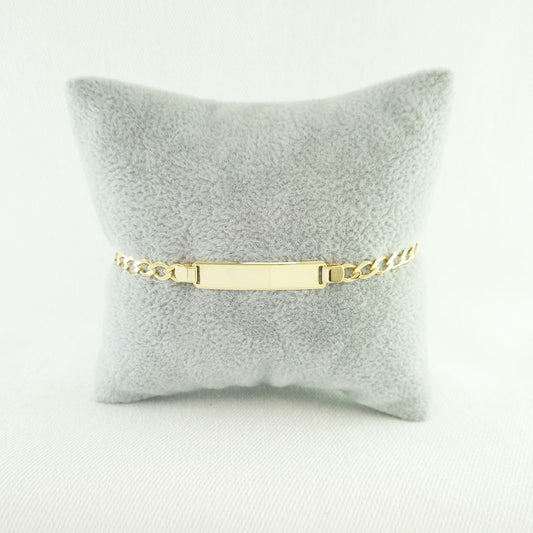 Gold Bracelet - Men's ID Bracelet