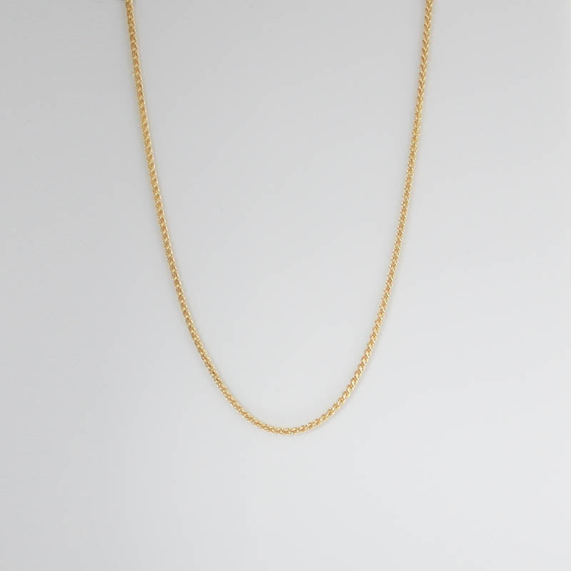 9ct Yellow Gold Wheat Chain