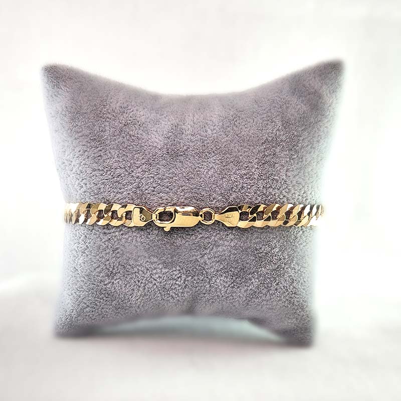 Yellow Gold Bracelet For Men