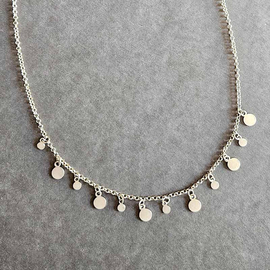 Elegant Disc Necklace