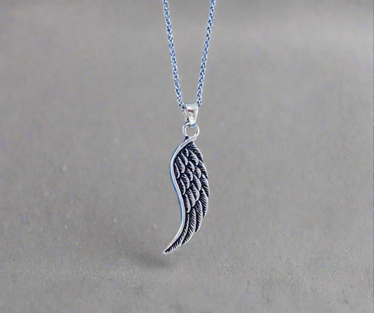 Sterling Silver Angel wing Pendant Charm