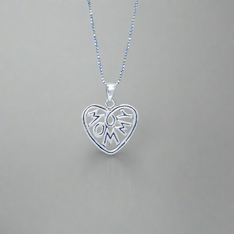 Sterling Silver Heart Pendant / Charm