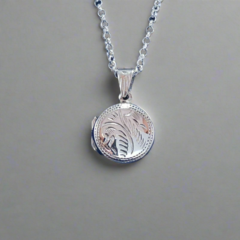 Sterling Silver Round locket