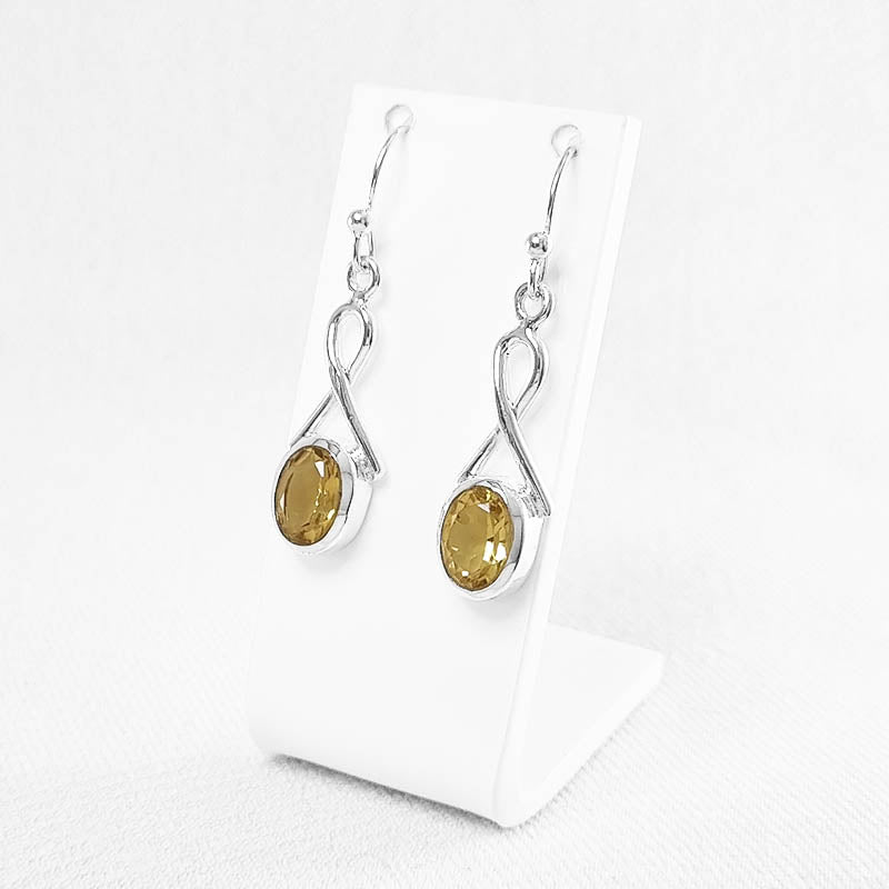 Sterling Silver Citrine Earrings