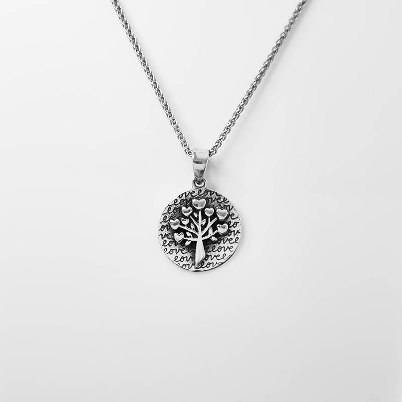 "Love Never Ends" Tree of Life Charm