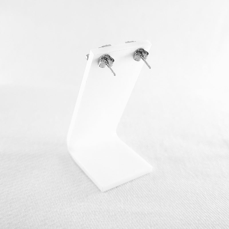 CZ Unicorn Stud Earrings