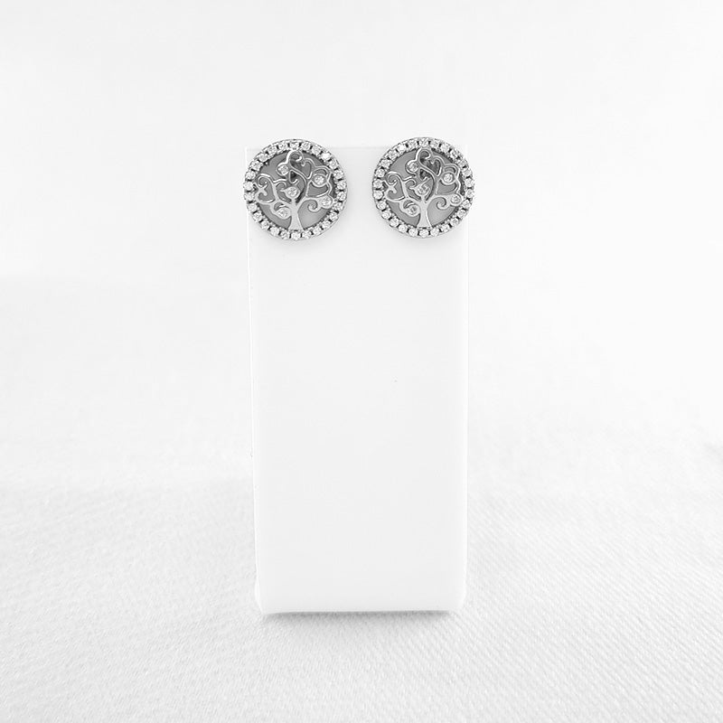 Tree of Life Stud Earrings