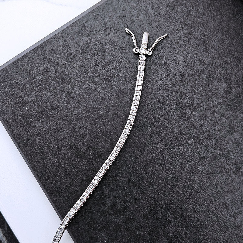 Clear Cubic Zirconia Tennis Bracelet