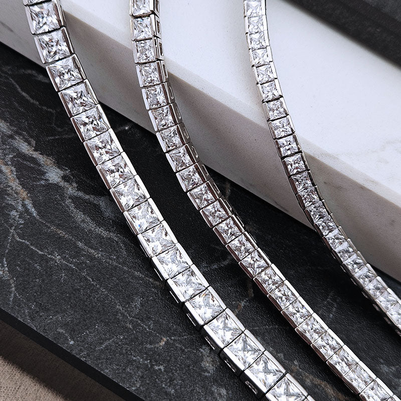 Clear Cubic Zirconia Tennis Bracelet