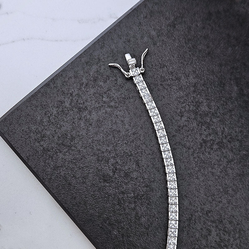 Clear Cubic Zirconia Tennis Bracelet