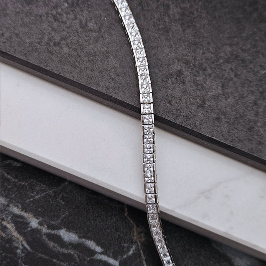 Clear Cubic Zirconia Tennis Bracelet