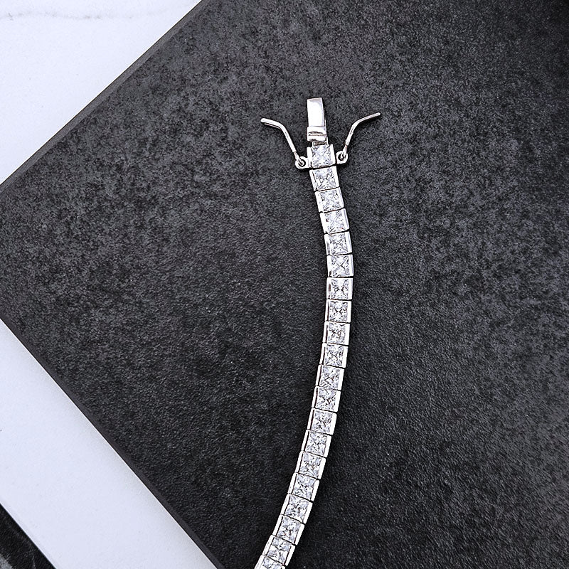 Clear Cubic Zirconia Tennis Bracelet