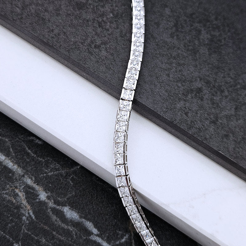 Clear Cubic Zirconia Tennis Bracelet