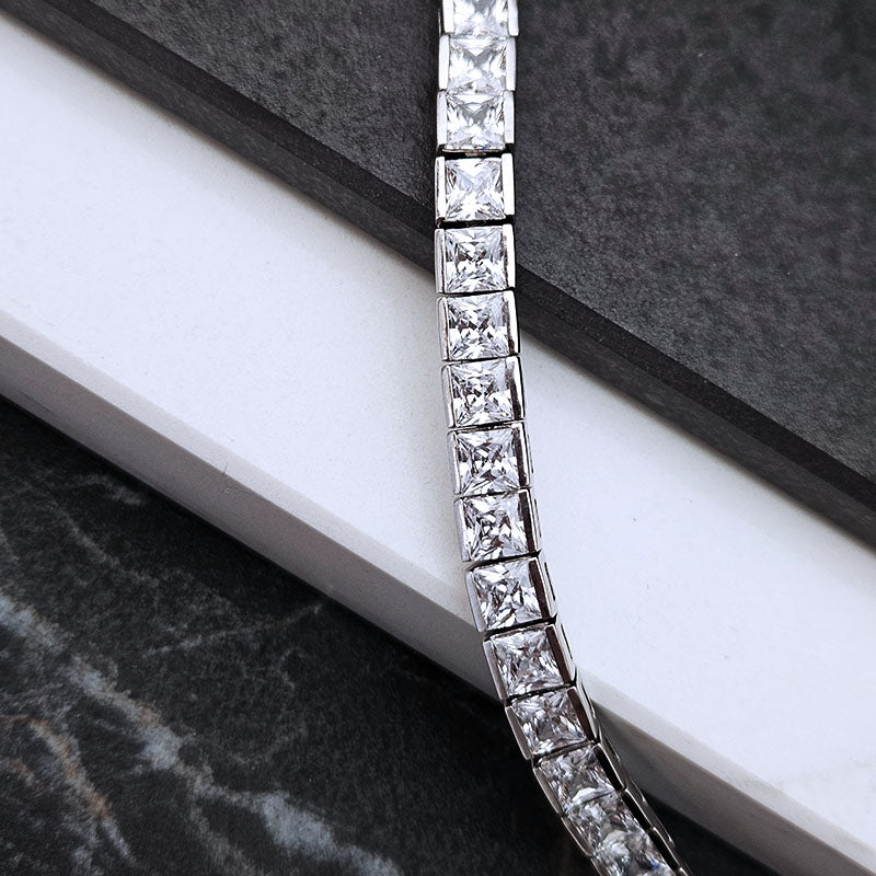 Clear Cubic Zirconia Tennis Bracelet