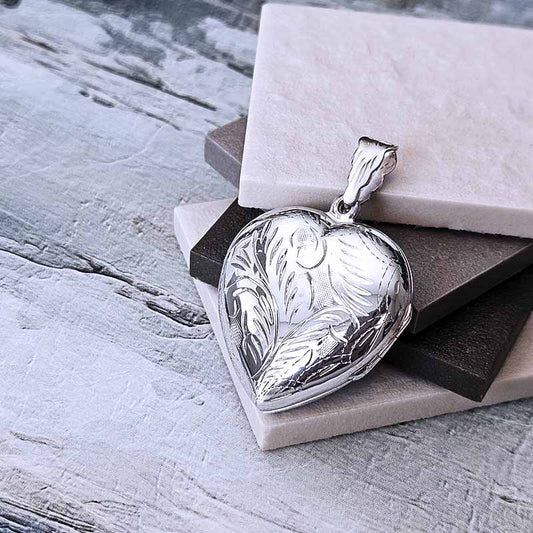 XL Fancy Heart Locket