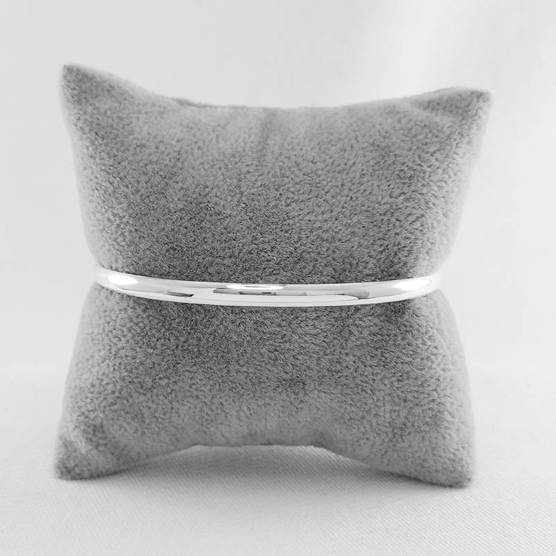 Sterling Silver Bangle - 4mm Thickness